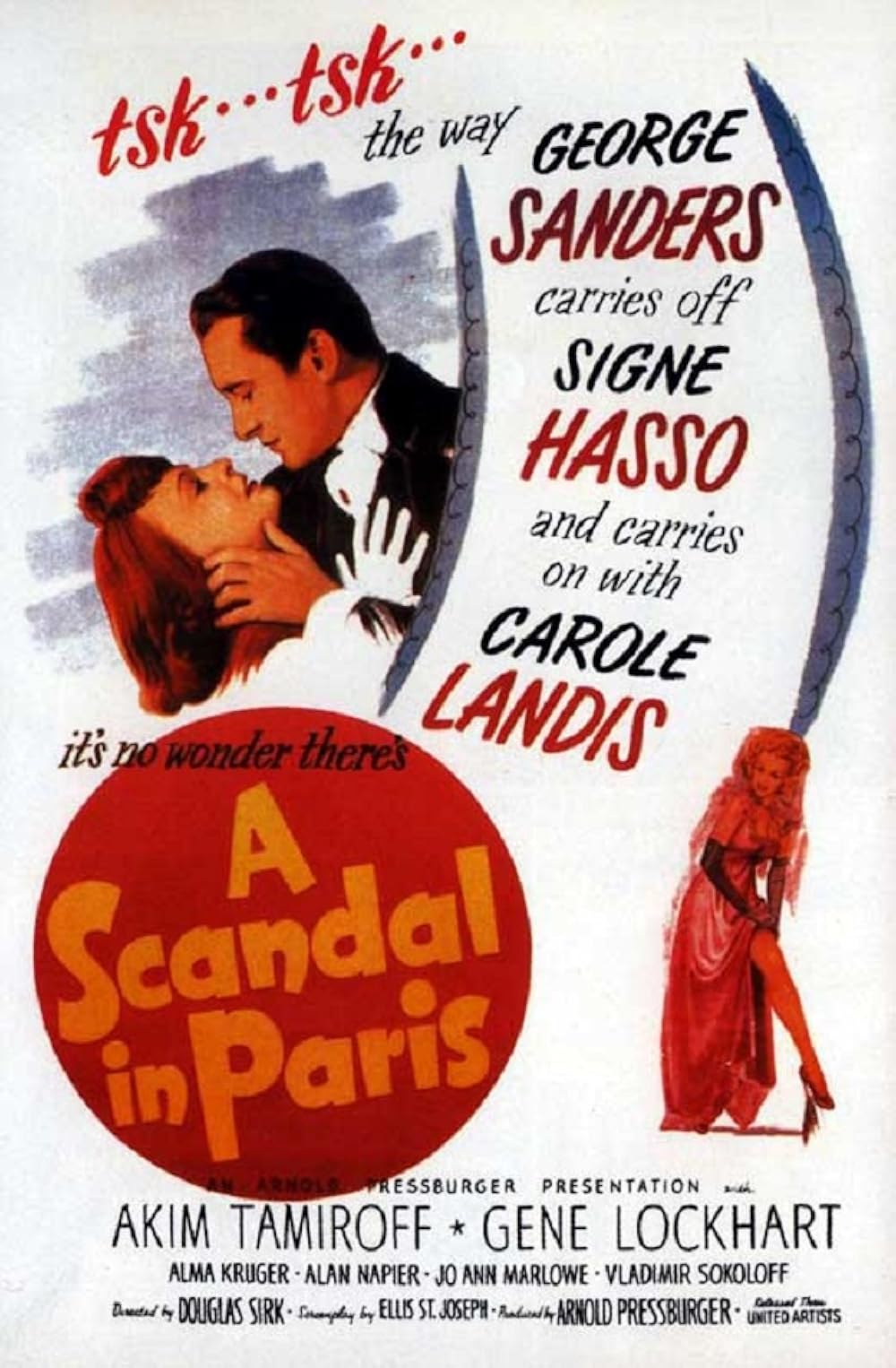 A Scandal in Paris / Lured (1946)
