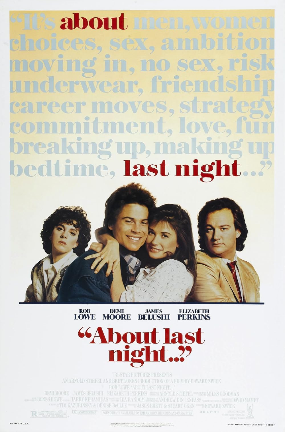 About Last Night… (1986)
